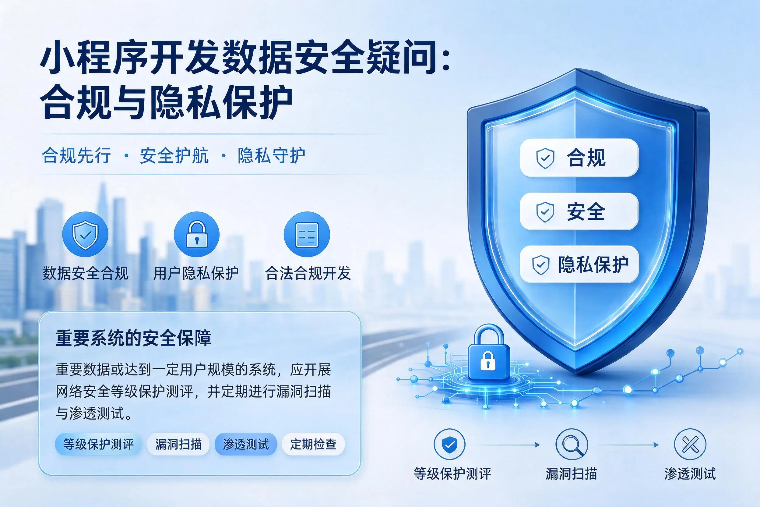 保山小程序开发数据安全疑问：合规与隐私保护