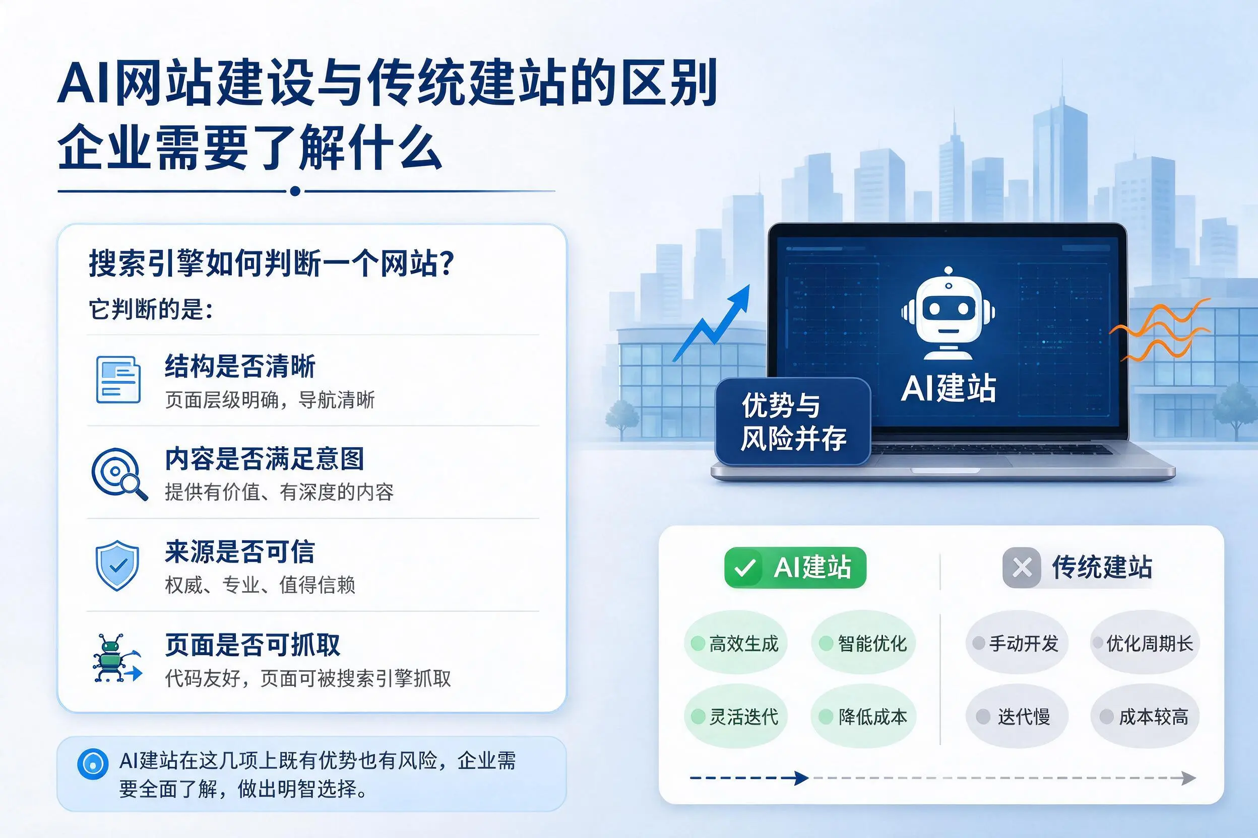 AI网站建设与传统建站的区别,保山企业需要了解什么