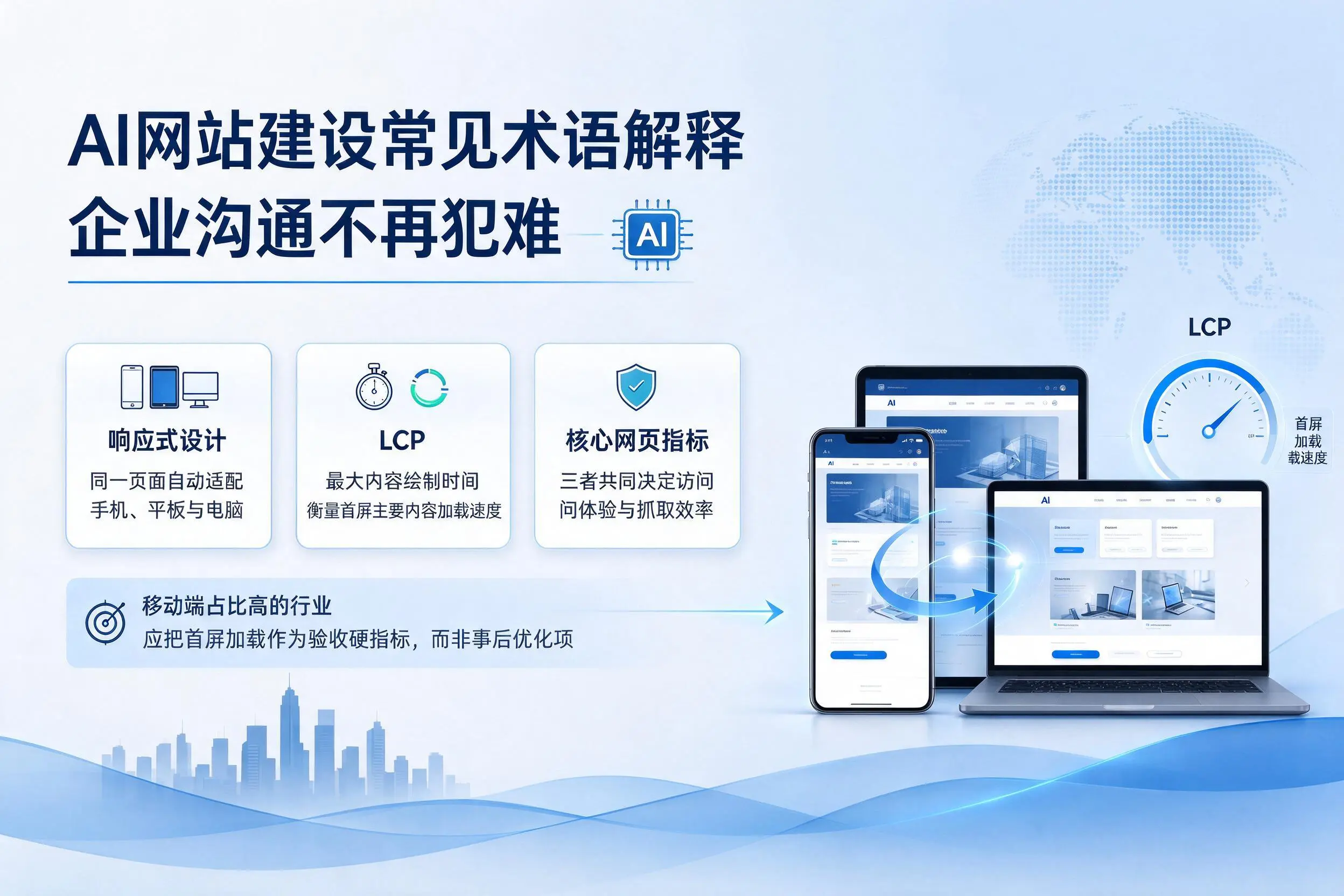 AI网站建设常见术语解释，保山企业沟通不再犯难
